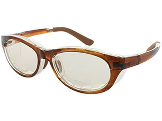 【お取り寄せ】名古屋眼鏡 メオガードセーフティー Mサイズ ブラウン めがねケア アイケア