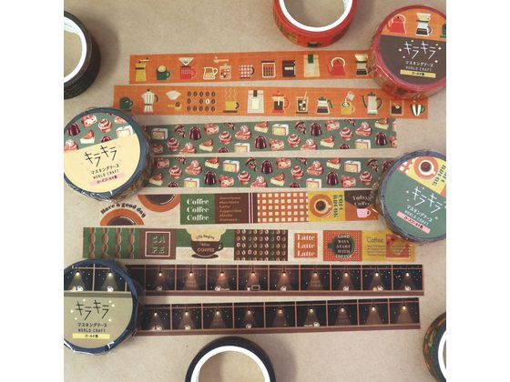 ���ɥ���ե� ���饭��ޥ����󥰥ơ��� Yoru cafe 15mm��5m �ǥ��졼������ѥޥ����󥰥ơ��� 15mm�� �ǥ��졼����󥰥å�