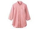 【お取り寄せ】住商モンブラン シャツ 兼用 7分袖 ワイン SS002-72-L(4)
