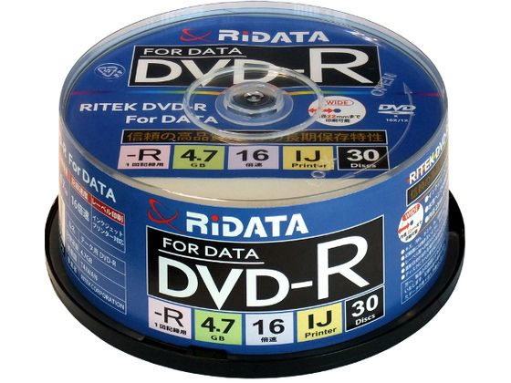 ڤ󤻡RITEK ǡDVD-R 30 D-R16X47GPW30SPB DVDR ǡDVD Ͽǥ ơ