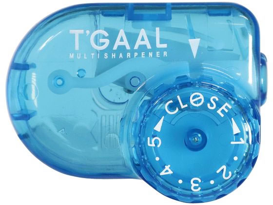 クツワ 鉛筆削り トガール ブルー RS036BL 手動 ミニサイズ 鉛筆削り 鉛筆 色鉛筆