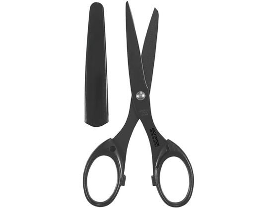 Work Scissors - クツワ 二刀派ハサミ ブラック SS119BK はさみ 切る 文具 事務