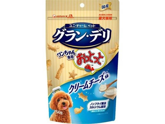 【商品説明】いろんな形が楽しい、カリッと、心地よい食感のおやつです。【仕様】●原料：乾燥じゃがいも、小麦粉、植物性油脂、乳類（ホエイパウダー、クリームチーズパウダー）、砂糖、コーンスターチ、チキンエキスパウダー、ビール酵母、たんぱく加水分解物、酵母エキスパウダー、増粘安定剤（加工でんぷん）、ミネラル類（カルシウム、塩素、ナトリウム）、乳化剤、膨張剤、調味料（アミノ酸等）、香料、着色料（カロテン色素）●ノンフライ製法　●1個あたり約1．1kcal。●ワンちゃんの大好きなチキンパウダー仕上げ。●愛犬の健康維持を考えカルシウムを配合。●入数：50g【備考】※メーカーの都合により、パッケージ・仕様等は予告なく変更になる場合がございます。【検索用キーワード】ユニ・チャーム　ゆにちゃーむ　ワンちゃん用おっとっとクリームチーズ味50g　ワンちゃん用おっとっと　クリームチーズ味　50g　ワンちゃん専用おっとっと　全犬種用　成犬用　1歳から　副食　直投　50g　ペットフード　ドッグフード　ドックフード　エサ　餌　えさ　ぺっと　pet　犬　いぬ　イヌ　ドッグ　dog　ペット　花　ガーデニング　DIY　犬用品　サプリメント　おやつ　ペット　犬ドッグ　おやつ犬　XW1107カリッとした咀嚼音がたまらない。