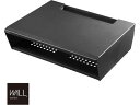 【お取り寄せ】WALL V4/PRO対応 BOX棚板 サテンブラック ディスプレイスタンド モニタースタンド エントランス インフォメーション(3)