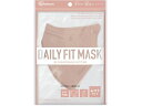 【お取り寄せ】アイリス DAILYFITMASK立体 ふつう 5枚入 ピンクベージュ マスク 鼻 のど メディカル