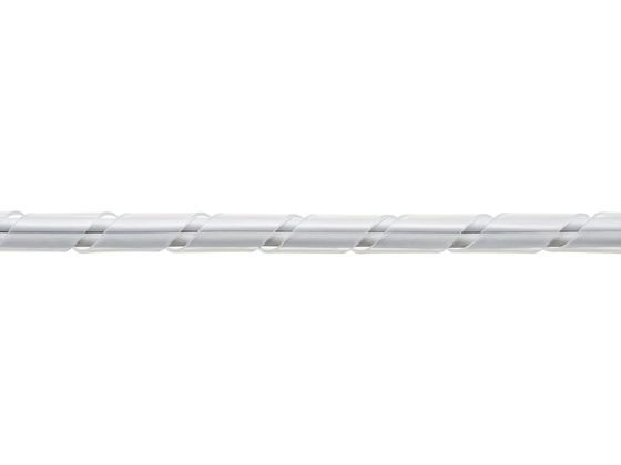 【お取り寄せ】サンワサプライ ケーブルタイ(スパイラル・2m巻き・内寸直径6mm・ホワイト) ケーブル結束 ケーブル 配線
