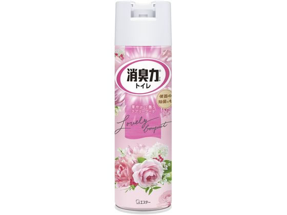 エステー トイレの消臭力スプレー ラブリーブーケ 365mL スプレータイプ 消臭 芳香剤 トイレ用 清掃