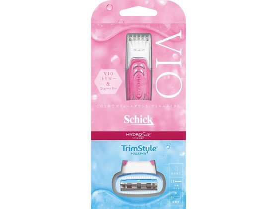 【お取り寄せ】シック ハイドロシルク トリムスタイル ホルダー(刃付き)+乾電池 女性用 シェービング スキンケア