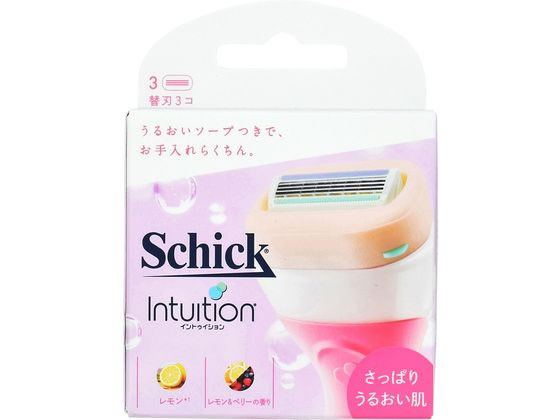 【お取り寄せ】シック イントゥイション さっぱりうるおい肌 替刃 3個 女性用 シェービング スキンケア