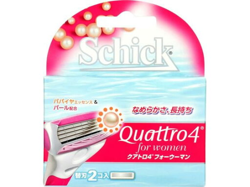 【お取り寄せ】シック クアトロ4 フォーウーマン 替刃 2個 女性用 シェービング スキンケア 【お取り寄せ】シック クアトロ4 フォーウーマン 替刃 2個 女性用 シェービング スキンケア