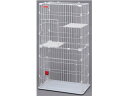 【お取り寄せ】アイリスオーヤマ スリムキャットケージ 2段 ホワイト PSCC-752 猫用 キャット ペット デイリー