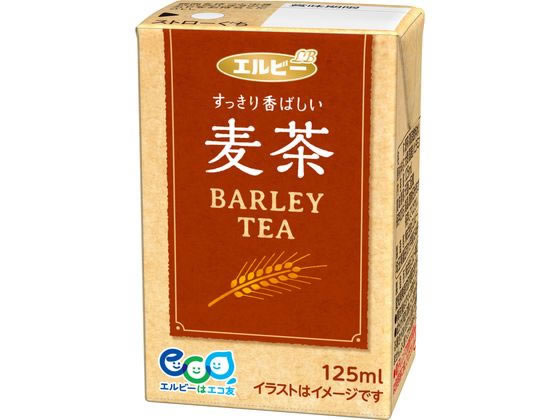 エルビー 麦茶 125ml 24532 缶 パック 