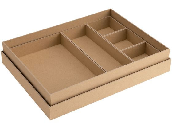 【商品説明】デスク周りの文房具や趣味の道具まで幅広い用途で整理・収納【仕様】●色：クラフト●サイズ：約幅264×奥行き346×高さ65mm●材質：紙●積み重ね耐荷重：均等荷重で約9kg（合計）【備考】※メーカーの都合により、パッケージ・仕様等は予告なく変更になる場合がございます。【検索用キーワード】Nakabayashi　ナカバヤシ　なかばやし　リトレイ　りとれい　卓上整理収納用品　机上整理用品　収納用品　レターケース　収納　小物入れ　A4サイズ　A4対応　RTY−A4KR　RTYA4KR　クラフト　くらふと　茶　チャ　ちゃ　小物収納　小物整理　小物　小箱　整理　整頓　紙箱　紙製　紙　在宅　オフィス　リビング　インテリア　デスクワーク　引き出し　引出し　トレー　再生紙　仕事　趣味　コレクション　文房具　ガジェット　化粧品　裁縫道具　デスク周り用品　デスクトップ収納　eco_st_1　XZ9298再生紙でつくった整理箱