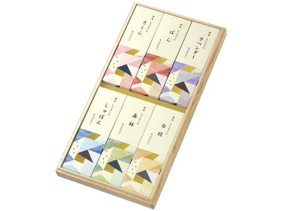 同梱不可芳名録　レインボー　薄黄　7行 GU18-3