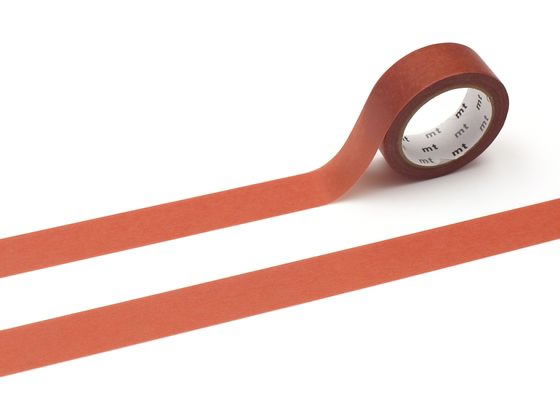 【お取り寄せ】カモ井 mt 1P 赤茶 MT01P553 デコレーション用マスキングテープ インテリア装飾 デコレーショングッズ