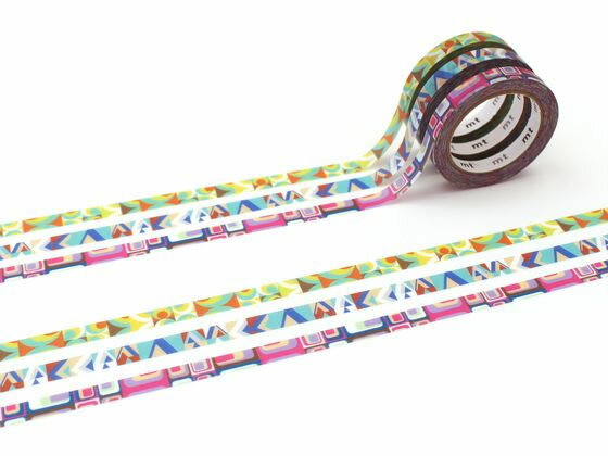 【お取り寄せ】カモ井 mt slim deco レトロ MTSLIM29 デコレーション用マスキングテープ デコレーショングッズ