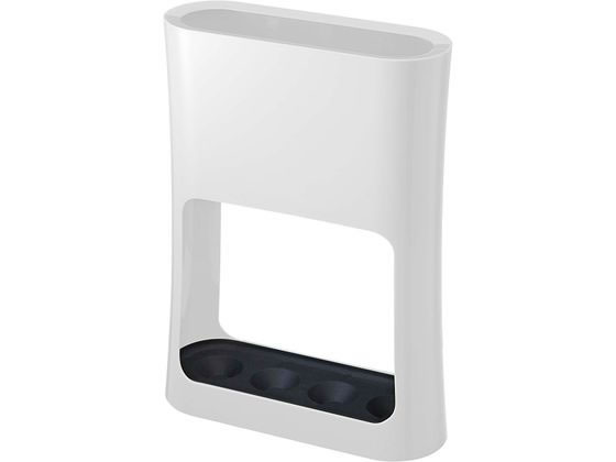 山崎実業 かさたて オーバル ホワイト 6979 長傘用 傘立て エントランス インフォメーション オフィス家具