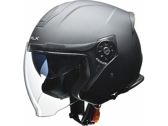 【お取り寄せ】リード工業 FLX ジェットヘルメットMATBKーL FLXMATBKL