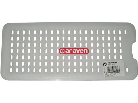 【お取り寄せ】アラベン 密封カバー付食品保存コンテナー グリッド目皿GN1／3 242 キッチン雑貨