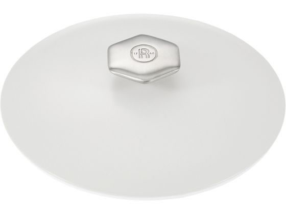 【お取り寄せ】REVOL レヴォリューション2 ラウンドココット サテンホワイト蓋 22cm 649818 キッチン雑貨