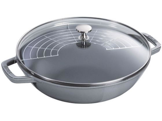 【お取り寄せ】STAUB ストウブ ビュッフェパン 30cm グレー 40511-462 0561030 キッチン 雑貨 テーブル