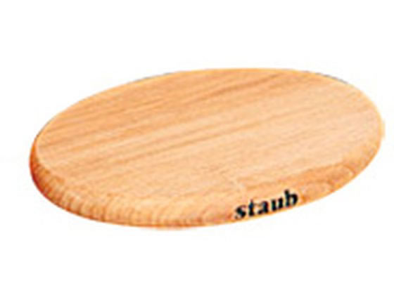 【お取り寄せ】STAUB ストウブ 木製マグネットオーバルトリベット 15cm 40509-516 キッチン 雑貨 テーブル