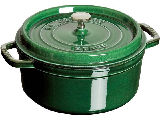 【お取り寄せ】STAUB ストウブ ピコ・ココット ラウンド 26cm バジル 40509-358 キッチン 雑貨 テーブル
