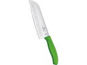 【お取り寄せ】Victorinox FC三徳庖丁プラス グリーン 6.8526.17L4E