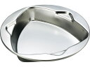 【お取り寄せ】イケダ 抗菌ステンレス トライアングルトライ 浅皿 18cm 8796000 カヌー型皿 洋食器 キッチン テーブル