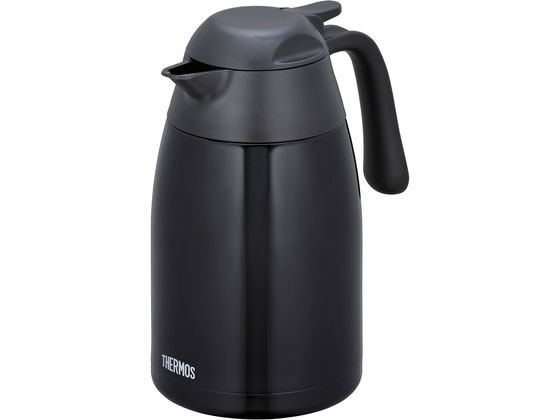 【お取り寄せ】サーモス 卓上ポット THX-700 クロ 0.7L 8773250 オイルポット 油こし 鍋 フライパン 厨..