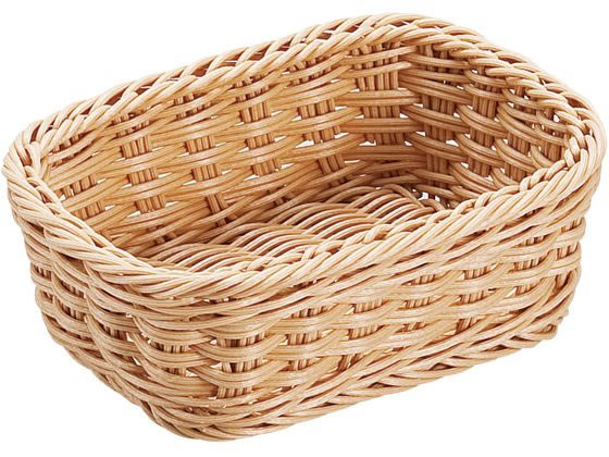 【お取り寄せ】シンドー 抗菌樹脂 角型バスケット DS100 21型 ナチュラル 7703370 水切りバスケット カゴ 清掃 衛生 水廻り 厨房 キッチン