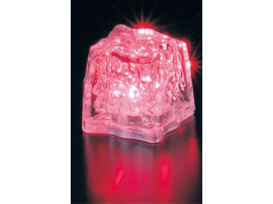 光る氷 ライトキューブ 【お取り寄せ】マックスタッフ 光る氷 ライトキューブ・オリジナル 24入 レッド 8398410 キッチン 雑貨 テーブル