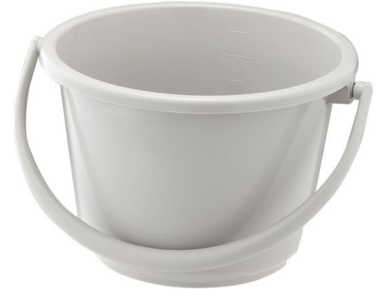 【お取り寄せ】リス ベルク 広口バケツ 9WB 本体 ライトグレー 1961620 キッチン雑貨