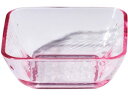 【お取り寄せ】関東プラスチック工業 リップル 角小鉢 KB-120 ピンク 2489300 すり鉢 スリコギ棒 ごますり器 調理小物 厨房 キッチン テーブル