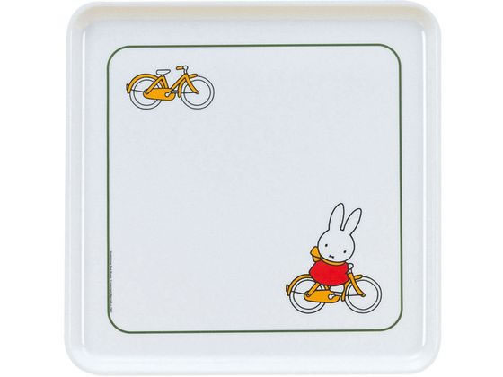 【お取り寄せ】関東プラスチック工業 メラミン子供食器 ミッフィー トレー M-32C1