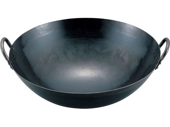 【お取り寄せ】EBM 山田 鉄 打出 四川鍋 42cm 深さ130mm 1.2mm厚 キッチン雑貨