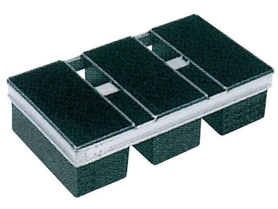 【お取り寄せ】EBM 遠赤セラミック加工S ワンローフ A3連結 フタ無 丸ケーキ型 製菓 厨房 キッチン