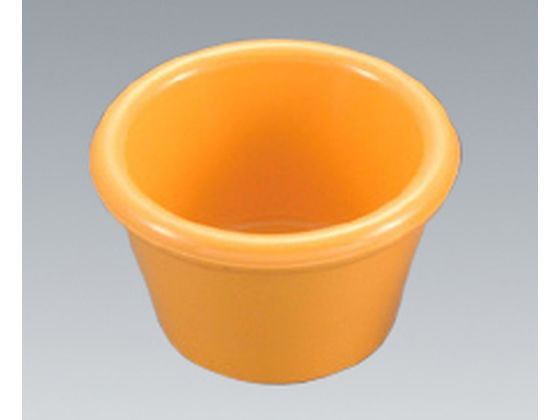 【お取り寄せ】EBM ジェスナー ラメキン プレーン メラミン 0394 イエロー 4oz キッチン雑貨