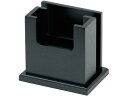 【お取り寄せ】EBM 木製 ナフキン&メニュー立 MN-035 黒 1935500 メニューブック メニュー立て 卓上 厨房 キッチン テーブル