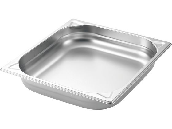 【お取り寄せ】EBM プロシェフ 18-8 GNパン補強重なり防止付 2／3 65mm ホテルパン ガストロノームパン ボウル ザル バット 厨房 キッチン