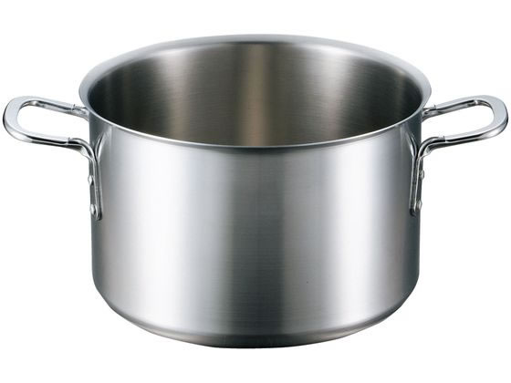 【お取り寄せ】EBM ビストロ 三層クラッド 半寸胴鍋 36cm 蓋無 寸胴鍋 鍋 フライパン 厨房 キッチン