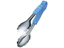 【お取り寄せ】EBM PP柄 万能トング 小 ブルー 抗菌 18-8 2SBL 250mm トング 麺 パスタ道具 調理小物 厨房 キッチン テーブル