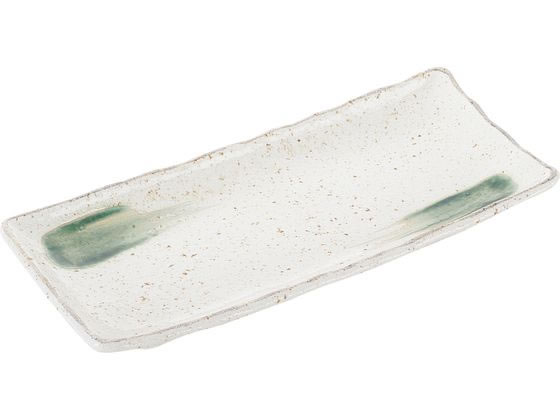 【お取り寄せ】EBM 和食器コレクション 筆織部 サンマ皿 8181090