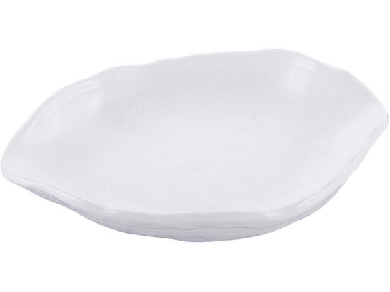 【お取り寄せ】EBM 和食器コレクション 白釉木の葉 小皿 8181490