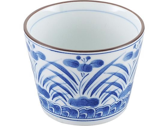 【お取り寄せ】EBM 和食器コレクション 染花 そば千代口 8181640 カヌー型皿 洋食器 キッチン テーブル