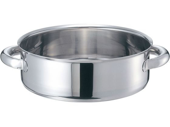 【お取り寄せ】EBM モリブデンジII 外輪鍋 36cm 蓋無 8690400 両手鍋 外輪鍋 円付鍋 片手鍋 鍋 フライパン 厨房 キッチン