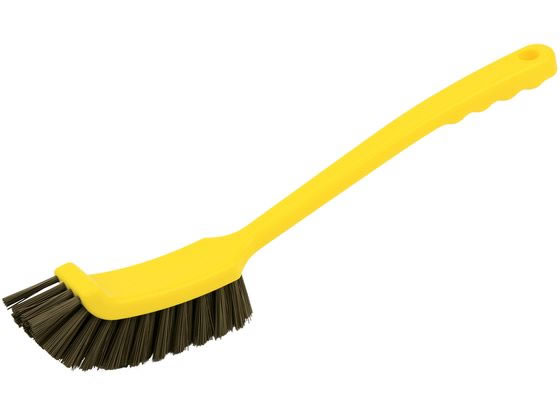 【商品説明】ブラシの毛には鉄粉を練り込んで成形しています。ハンドル部分は金属検出器に対応しません。ブラシボディには頑丈なポリプロピレンを使用してあり、破損による異物混入のリスクを軽減。毛の根元をしっかりと留金で留めてあり、毛抜けによる異物混入のリスクを軽減。【仕様】●外寸1：435×45×H70mm●外寸2：毛の長さ40mm●材質1：本体／ポリプロピレン●材質2：毛／ポリエステル●材質3：鉄粉●耐熱・耐冷温度：120℃【備考】※メーカーの都合により、パッケージ・仕様等は予告なく変更になる場合がございます。【検索用キーワード】株式会社高砂　高砂　HPMロングハンドル磁性ブラシ　イエロー　57003　ブラシ　本体　ポリプロピレン　毛　ポリエステル　鉄粉　256310　57003　コラム　イエロー　厨房用品　清掃・衛生・水廻り　XX0951金属検出器で検出できるカラーの毛を使用。従来のブラシと変わらない高耐久性。