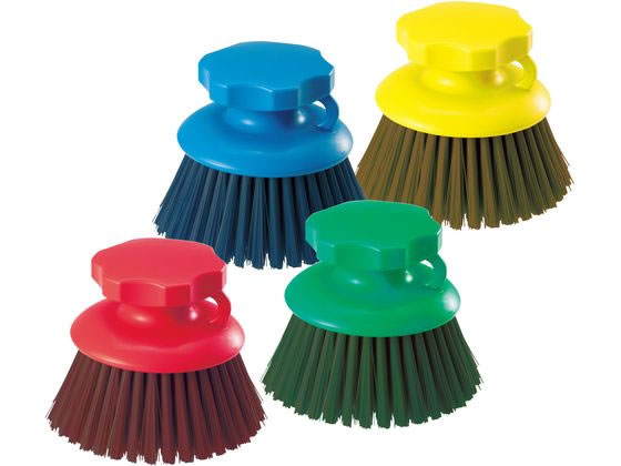 【お取り寄せ】高砂 HPM ハンド磁性ブラシ 丸型 イエロー 57073 1246320 キッチン雑貨