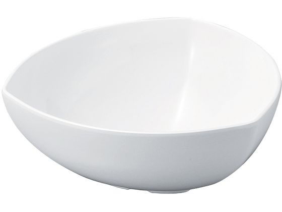 【お取り寄せ】若泉漆器 ニューホワイト 三角胴張深鉢 33cm 0261320 すり鉢 スリコギ棒 ごますり器 調..