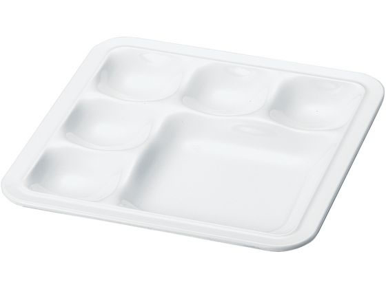 【お取り寄せ】若泉漆器 ニュービュッフェプレート バラエティー深 白 0260940 カヌー型皿 洋食器 キッ..